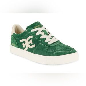 Sam Edelman Forest Green Sneakers with Cream Details